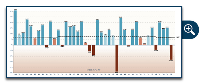 41 Years of Investment Returns Expanded