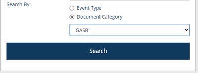 Employer Access GASB Search