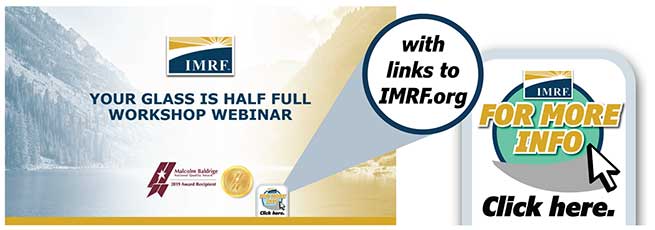 Glass Half Full Webinar with Links