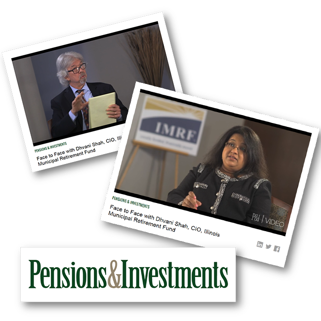 Screenshots from Face to Face with Dhvani Shah by Pensions & Investments