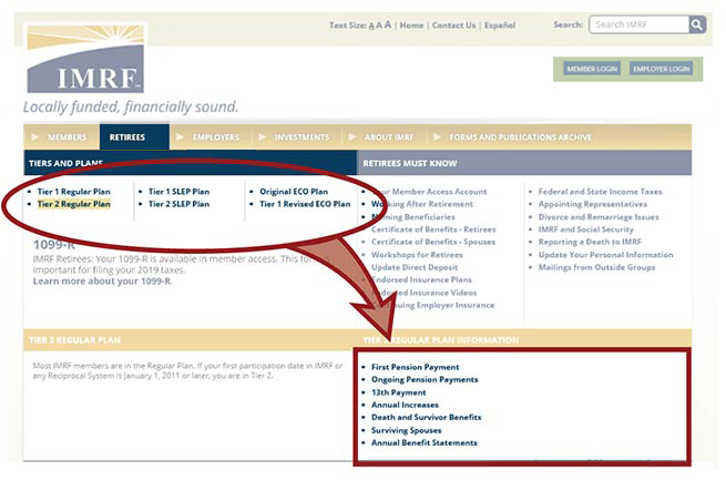 PreRetirement Webinar Retirees Mega Menu