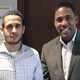 IMRF Investment Analyst Mordecai Tolbert and NBC Chicago Reporter Christian Farr.