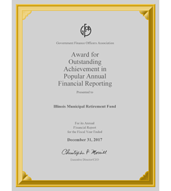 GFOA PAFR Award 2017
