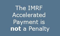 The Accelerated Payment is not a Penalty