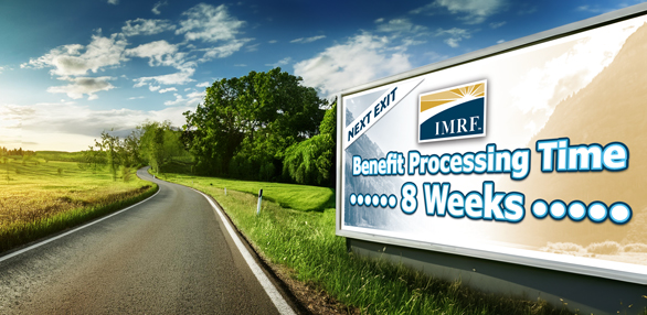 Next Exit: 8 Weeks Benefit Processing Time