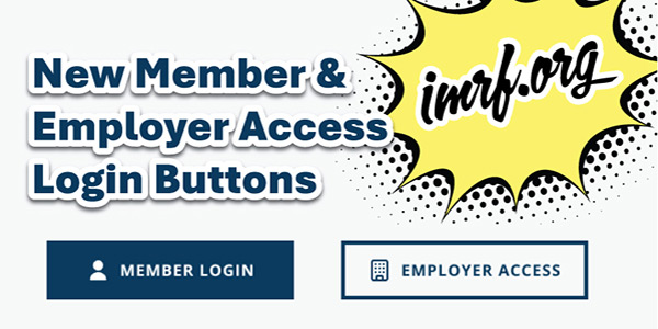 New Member and Employer Access Buttons