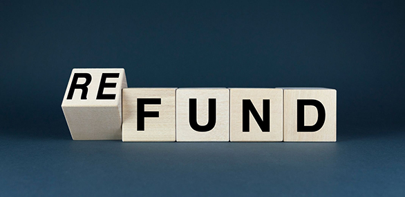 Refund letter blocks